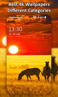 Sunset Wallpaper android App screenshot 0